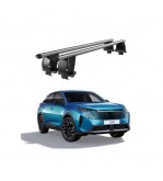 Bare transversale portbagaj auto aluminiu compatibile plafon neted Peugeot 3008 2021-> argintii sau negre Cod: CB200101 Kit-107
