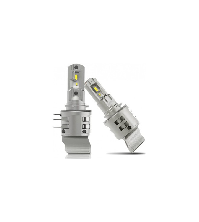 Set 2 becuri LED H15 6000K 4800 lumen 12V 24V Cod: EV12-H15