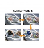 Kit restaurare faruri auto pentru polish si reconditionare lentile Cod: 13937