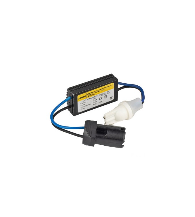 Anulator eroare bec Led Canbus 12V 3.2W mufa T10 W5W Cod: 04087