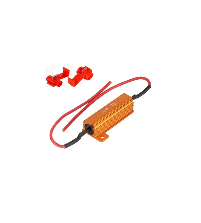 Anulator eroare bec Led Canbus 6 Ohmi 50W Cod: 04094