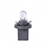 Set 10 becuri auto bord dulie plastic  halogen T5 B8.5D 12V 1.2W BAX Cod: 03371