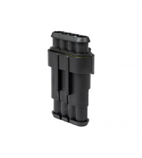 Set mufe conectori auto 4 pini mama-tata 12V 24V IP67 Cod: 03520