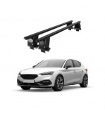 Bare transversale portbagaj auto aluminiu compatibile plafon neted Seat Leon Mk4 2020-> argintii sau negre Cod: CB200101 Kit-101
