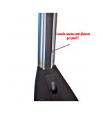 Bare transversale portbagaj auto aluminiu compatibile plafon neted Seat Mii 2012-2021 argintii sau negre Cod: CB200101 Kit-103