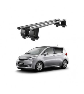 Bare transversale portbagaj auto aluminiu compatibile plafon neted Subaru Trezia 2011-> argintii sau negre Cod: CB200101 Kit-108