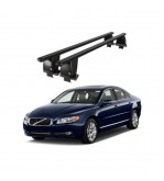 Bare transversale portbagaj auto aluminiu compatibile plafon neted Volvo S80 2006-2016 argintii sau negre Cod: CB200101 Kit-104