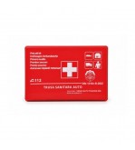 Kit siguranta auto complet trusa cutie rosie  2 triunghiuri vesta geanta stingator cu manometru  Runkit