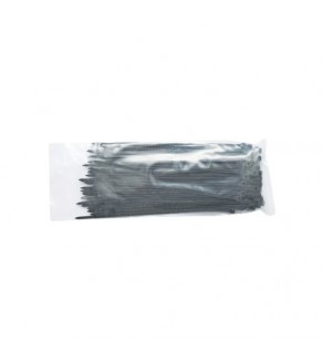Coliere plastic negre 3.6x200 mm set 100 bucati  Cod: DISMT60
