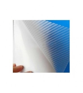Folie carbon 3D transparenta cu tehnologie anti-bule 1.5m x 9m Cod: CF39