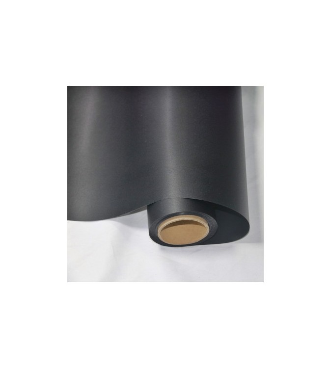 Folie auto PET Premium negru mat satinat pentru colantare caroserie cu tehnologie anti-bule 16m x 1.52m Cod: SP1602N