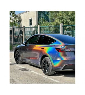 Folie auto PET Premium cameleon metalizat perla pentru colantare caroserie cu tehnologie anti-bule 16m x 1.52m Cod: SP1202P
