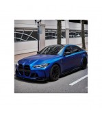 Folie auto PET Premium albastru satinat crom mat pentru colantare caroserie cu tehnologie anti-bule 16m x 1.52m Cod: SP318D