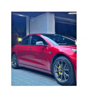 Folie auto PET Premium rosu liquid metal cherry red pentru colantare caroserie cu tehnologie anti-bule 16m x 1.52m Cod: SP1026V