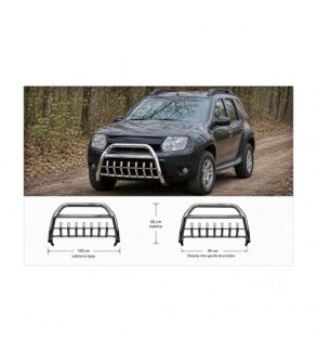 Bullbar inox compatibil Dacia Duster I 2010-2017  Cod: DST-1-0401S3