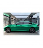 Folie auto PET Premium verde Isle of Man pentru colantare caroserie cu tehnologie anti-bule 16m x 1.52m Cod: SP1008V