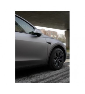 Folie auto PET Premium gri mat AMG Selenite pentru colantare caroserie cu tehnologie anti-bule 1m x 1.52m Cod: SP446E