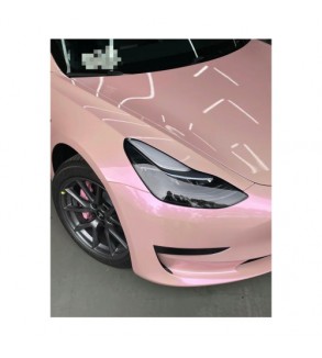 Folie auto PET Premium roz Phantom Sakura pentru colantare caroserie cu tehnologie anti-bule 16m x 1.52m Cod: SP3032V