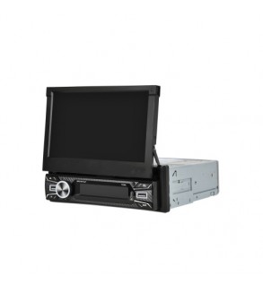 Radio MP5 Player auto 1DIN cu ecran retractabil manual 7 inch Android 13, 4GB RAM, 64GB, CarPlay si Android Cod: JM3003