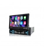 Radio MP5 Player auto 1DIN cu ecran retractabil manual 7 inch Android 13, 4GB RAM, 64GB, CarPlay si Android Cod: JM3003
