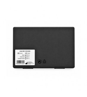 Trusa medicala auto de prim ajutor cutie plastic neagra KALFF DIN 13164 fabricata in Germania