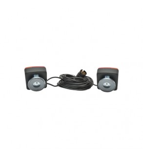Lampi magnetice pentru remorca 12V cu fisa 7 pini si cablu alimentare 7.5m Cod: BK69080