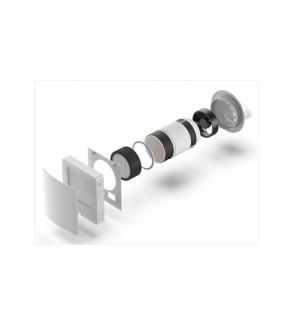 Ventilator inteligent WiFi cu recuperare de caldura si senzor CO2 220V Cod: AV-TTW5-W CO2