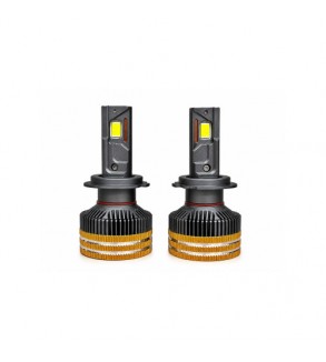 Becuri LED H7 CANBUS cu control prin aplicatie Bluetooth 90W 15000 lumeni 3000K-8000K 12-24V Cod: LX-V88APP-H7