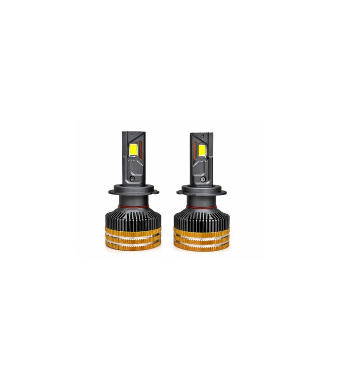 Becuri LED H7 CANBUS cu control prin aplicatie Bluetooth 90W 15000 lumeni 3000K-8000K 12-24V Cod: LX-V88APP-H7