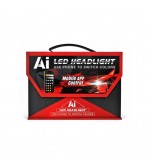 Becuri LED H7 CANBUS cu control prin aplicatie Bluetooth 90W 15000 lumeni 3000K-8000K 12-24V Cod: LX-V88APP-H7