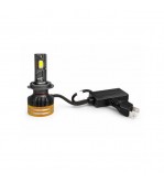 Becuri LED H7 CANBUS cu control prin aplicatie Bluetooth 90W 15000 lumeni 3000K-8000K 12-24V Cod: LX-V88APP-H7