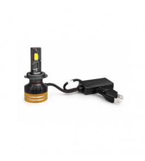 Becuri LED H7 CANBUS cu control prin aplicatie Bluetooth 90W 15000 lumeni 3000K-8000K 12-24V Cod: LX-V88APP-H7