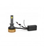 Becuri LED H1 CANBUS cu control prin aplicatie Bluetooth 90W 15000 lumeni 3000K-8000K 12-24V Cod: LX-V88APP-H1