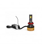 Becuri LED H11 CANBUS cu control prin aplicatie Bluetooth 90W 15000 lumeni 3000K-8000K 12-24V Cod: LX-V88APP-H11