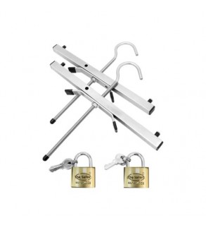 Suporti transport scara auto 2 bucati pentru bare transversale Cod: LL1