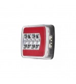 Lampa LED remorca GLO-TRAC 12V-24V pozitie, stop, semnalizare si iluminare numar Stanga-Dreapta Cod: TRS004