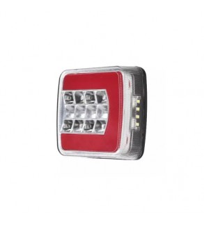 Lampa LED remorca GLO-TRAC 12V-24V pozitie, stop, semnalizare si iluminare numar Stanga-Dreapta Cod: TRS004