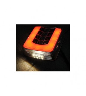 Lampa LED remorca GLO-TRAC 12V-24V pozitie, stop, semnalizare si iluminare numar Stanga-Dreapta Cod: TRS004