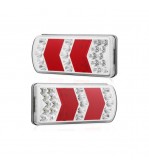Lampa LED remorca 12V-24V GLO-TRAC stop, semnalizare, pozitie, numar, ceata sau mers inapoi Cod: TRS006