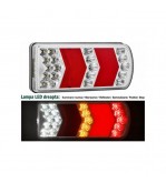 Lampa LED remorca 12V-24V GLO-TRAC stop, semnalizare, pozitie, numar, ceata sau mers inapoi Cod: TRS006