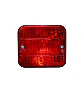 Lampa ceata spate 12V-24V rosie pentru remorca, platforma si camion Cod: TR009
