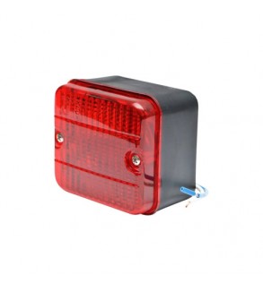 Lampa ceata spate 12V-24V rosie pentru remorca, platforma si camion Cod: TR009