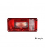 Lampa spate remorca 12V cu becuri stop, semnalizare, pozitie, numar, ceata sau mers inapoi Cod: TR005