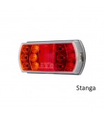 Lampa LED remorca stanga-dreapta 12V-24V stop, semnalizare, pozitie si iluminare numar Cod: TRL030A
