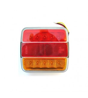 Lampa LED remorca 12V-24V stop, semnalizare, pozitie si iluminare numar Cod: TRL003