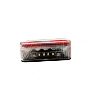 Lampa LED remorca 12V-24V stop, semnalizare, pozitie si iluminare numar Cod: TRL003