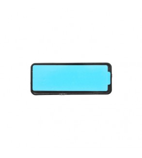 Dreptunghi reflectorizant cu adeziv rosu spate 90x32mm Cod:TR015