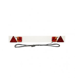 Bara remorca cu lampi LED SMD 12V 1.22m, cablu 6m, mufa 7 pini Cod: TBL021