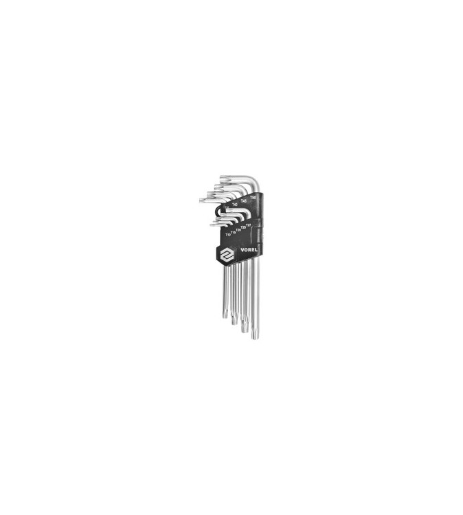 Set chei Torx CrV T10-T50 9 piese Cod: 56478