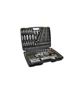 Trusa tubulare 1-2 inch 216 piese XXL cu clichet 45 dinti Cod: 58700